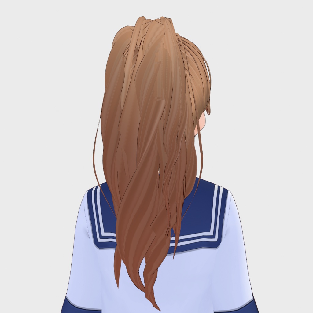 VRoid Hair customitem やんちゃポニテ