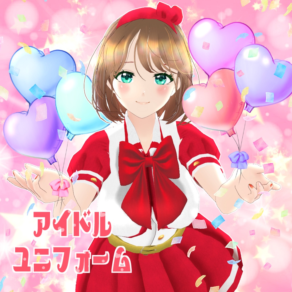 VRoid Outfit Texture 「Idol Uniform」