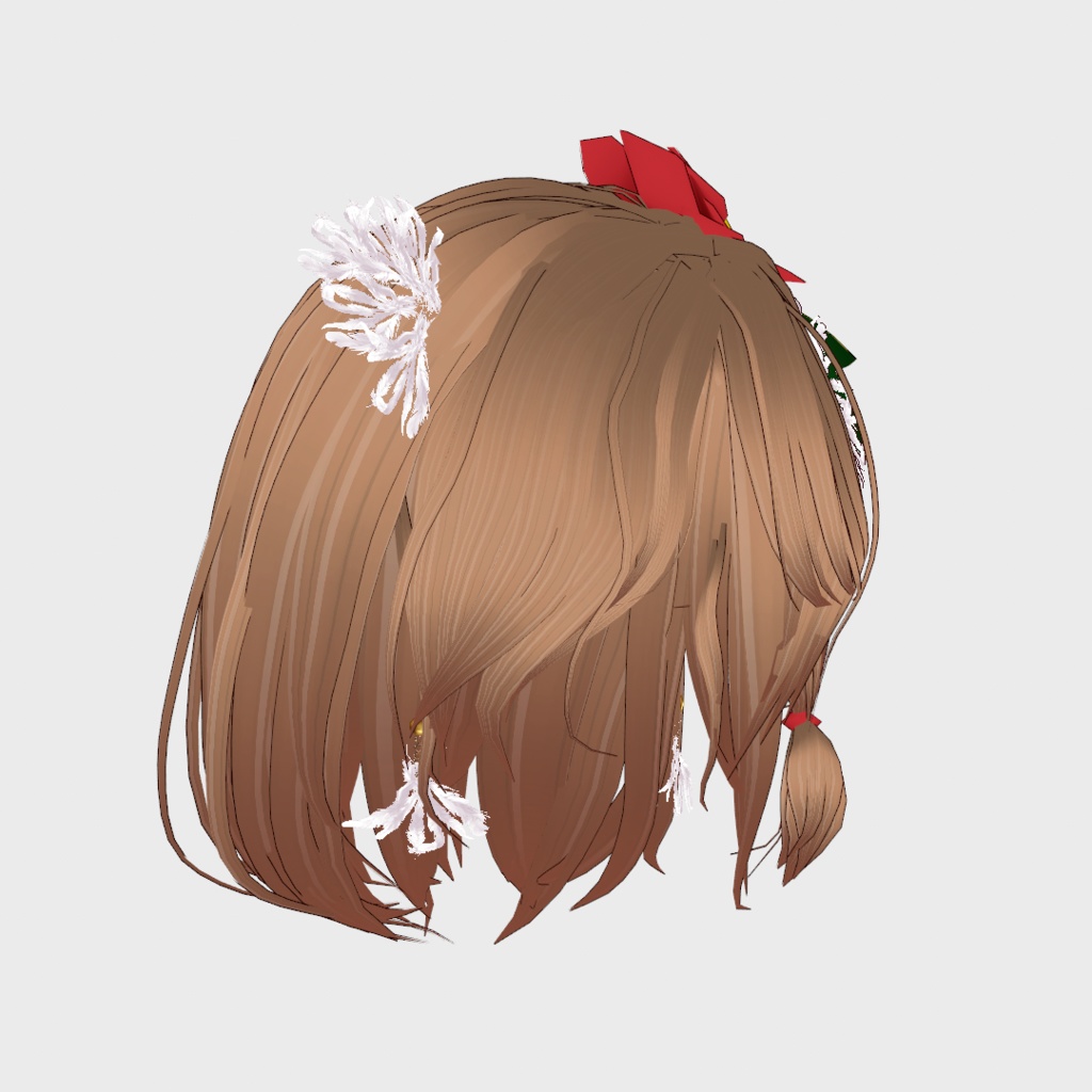 VRoid Clothes & Hair Accessory 「艶やか牡丹の着物」