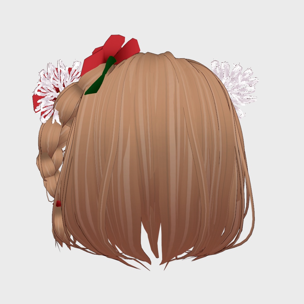 VRoid Clothes & Hair Accessory 「艶やか牡丹の着物」