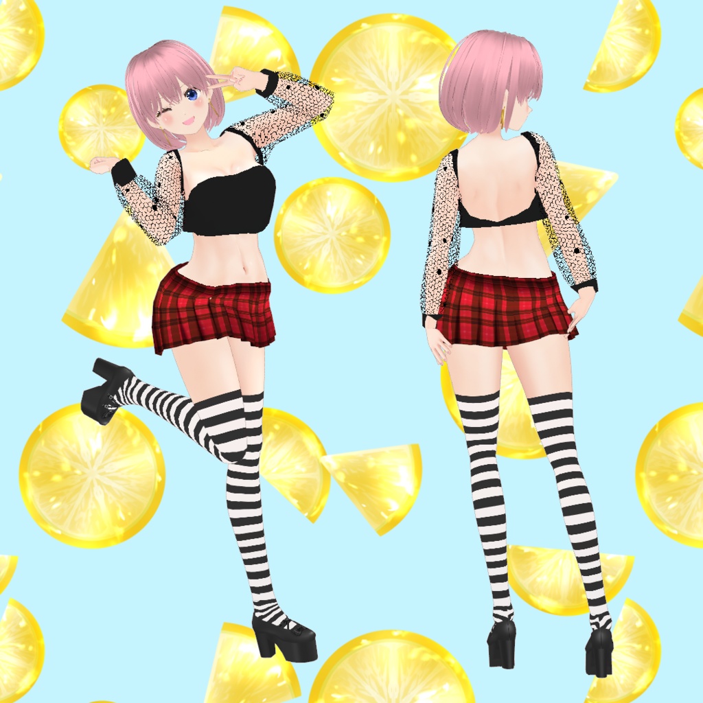VRoid Model:「Juicy Girl 夏香 -Natsuka-」
