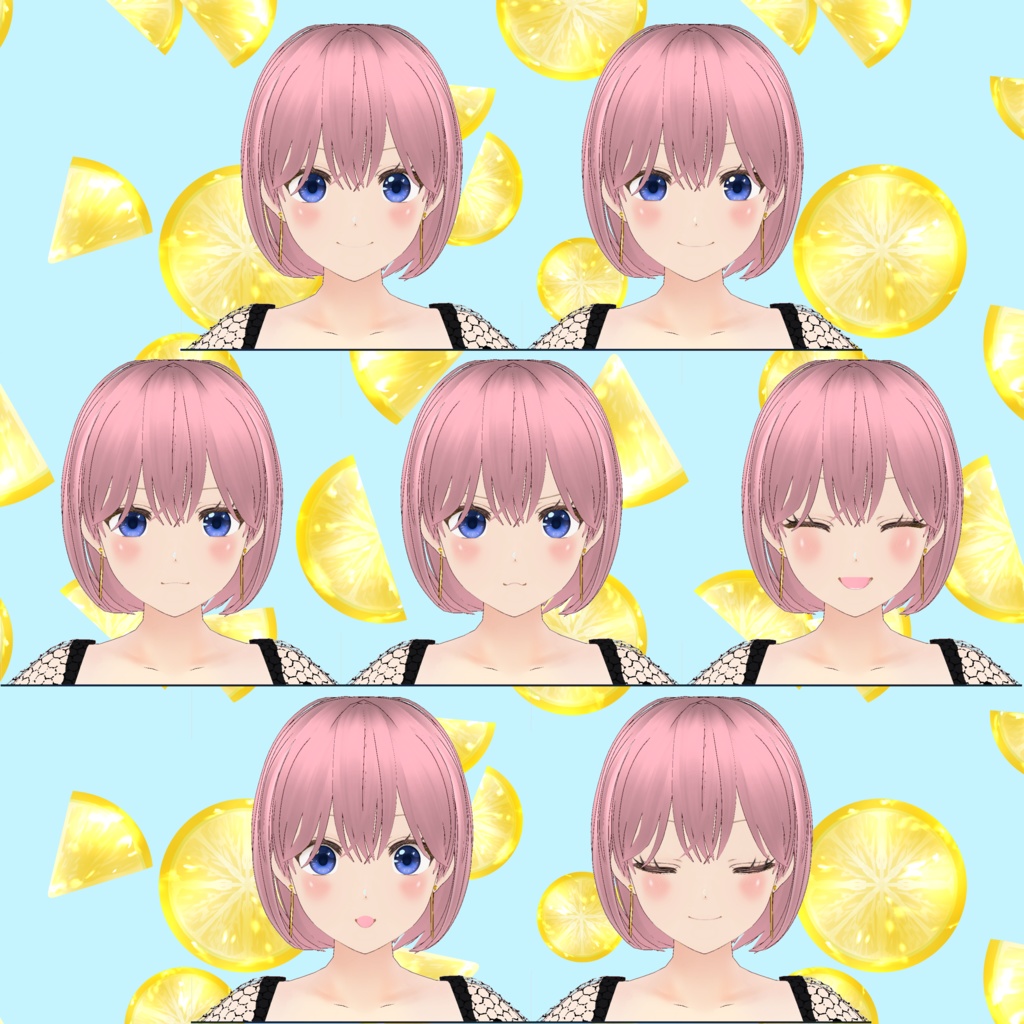 VRoid Model:「Juicy Girl 夏香 -Natsuka-」