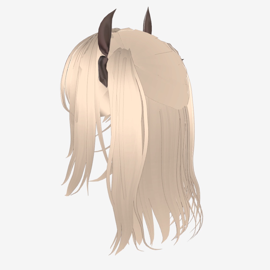 VRoid Hair presets ファンタジックツインテ