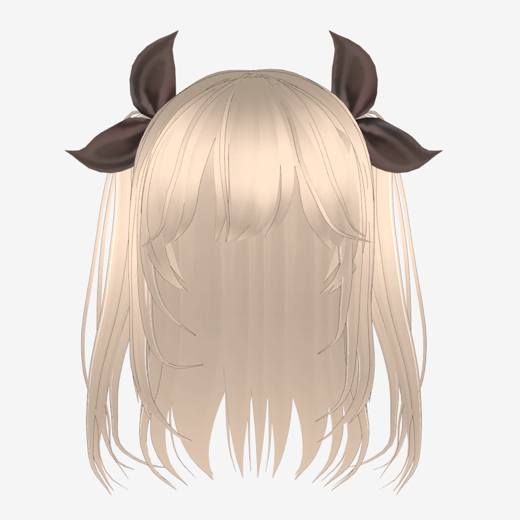 VRoid Hair presets ファンタジックツインテ