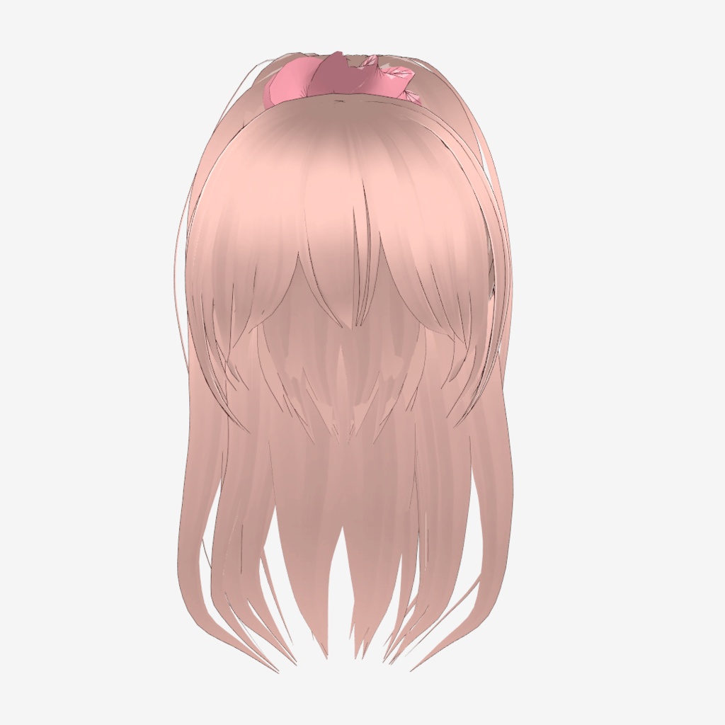 VRoid Hair presets ボリューミーポニテ