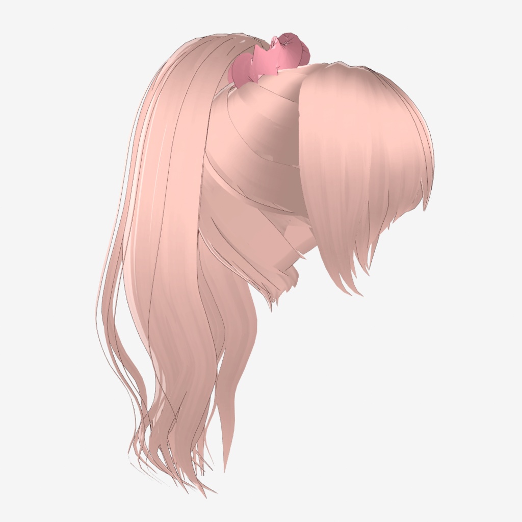 VRoid Hair presets ボリューミーポニテ