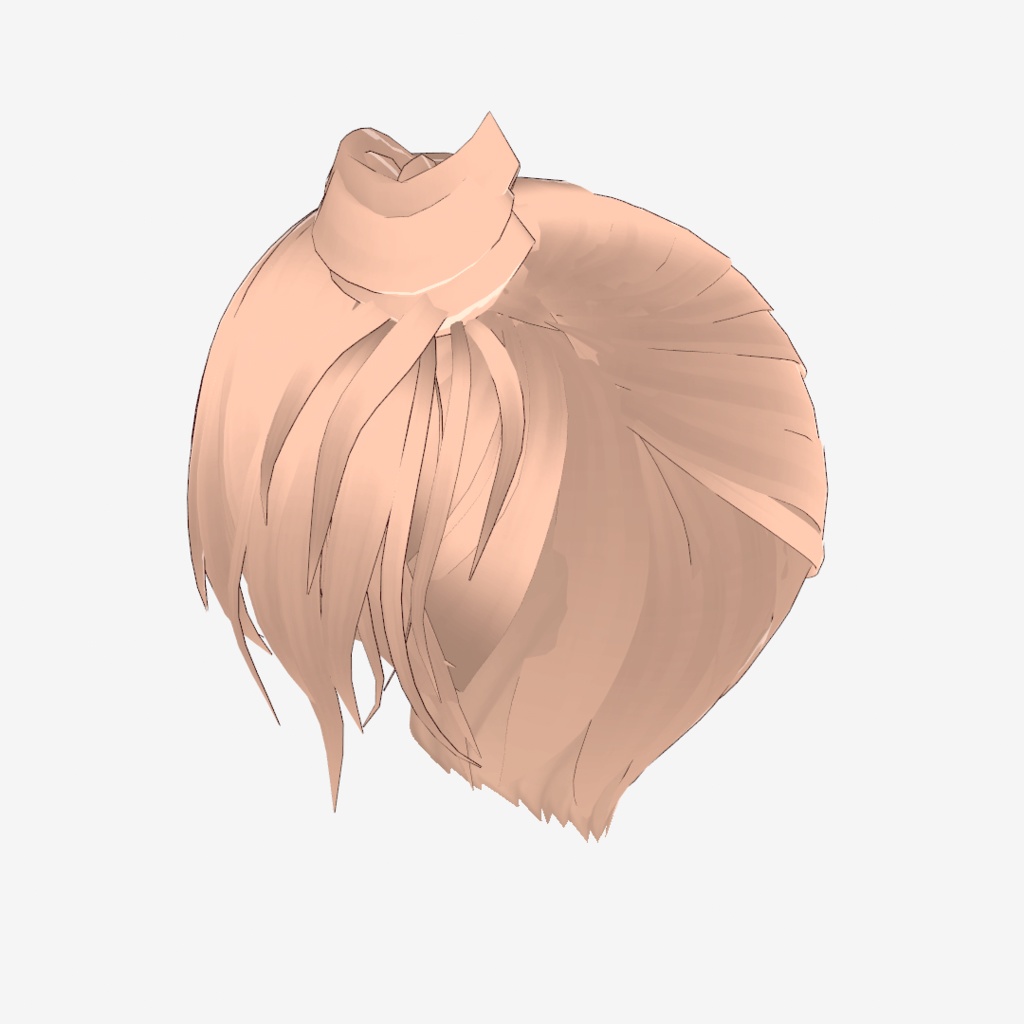 VRoid Hair presets キュートなおだんごしっぽ