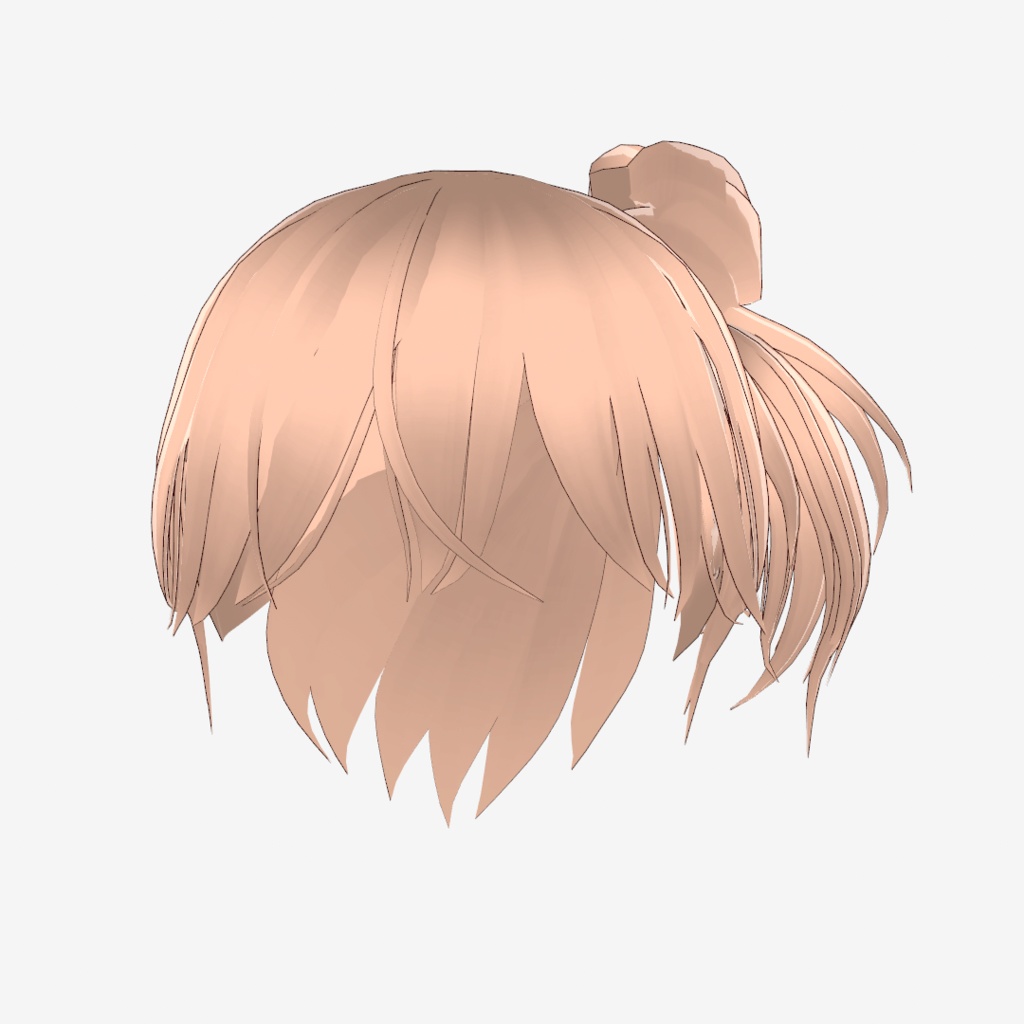 VRoid Hair presets キュートなおだんごしっぽ