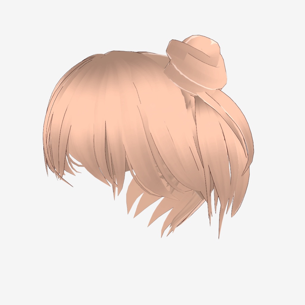 VRoid Hair presets キュートなおだんごしっぽ