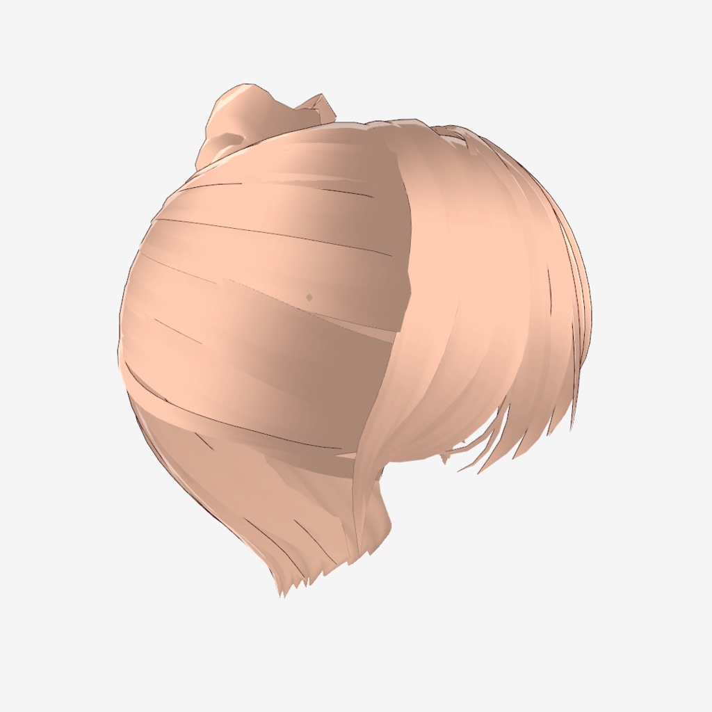 VRoid Hair presets キュートなおだんごしっぽ
