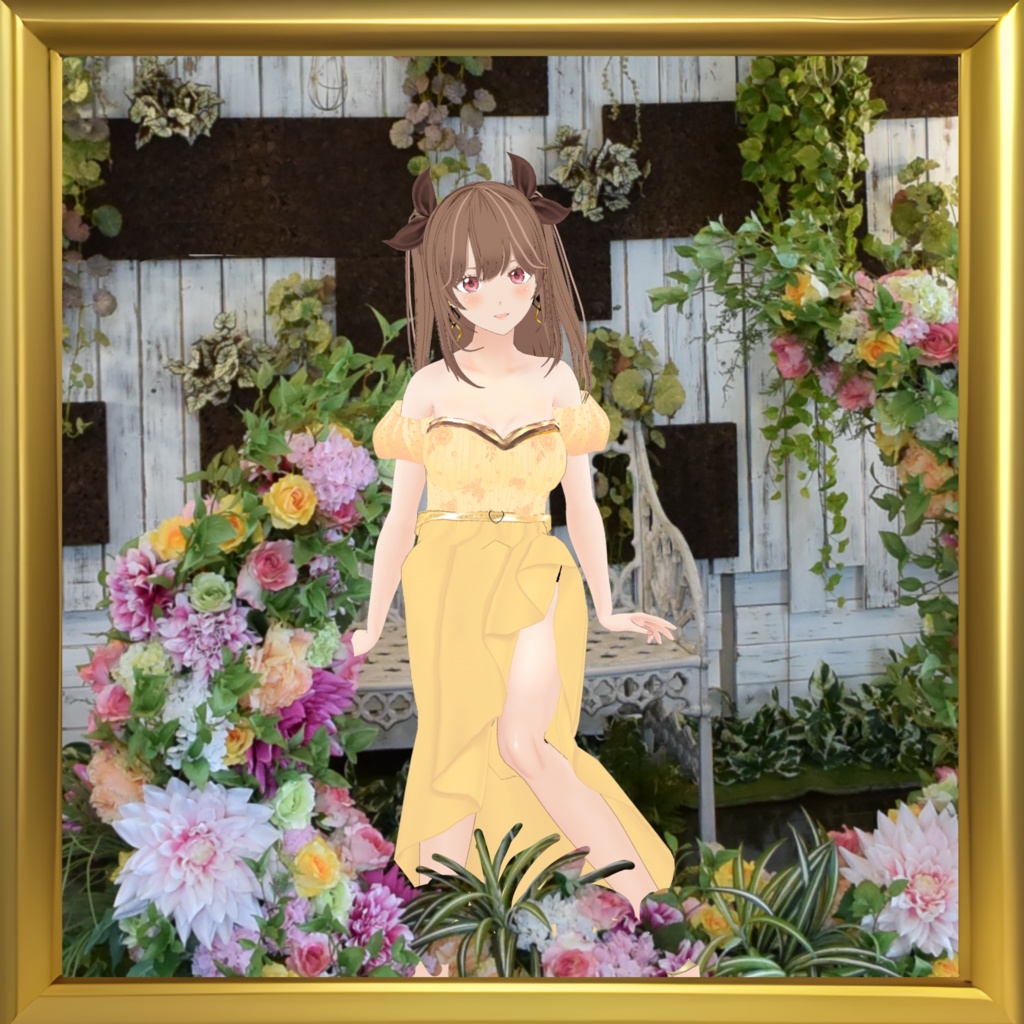 VRoid Outfit & Hair Accessory 「ミヤコワスレ」