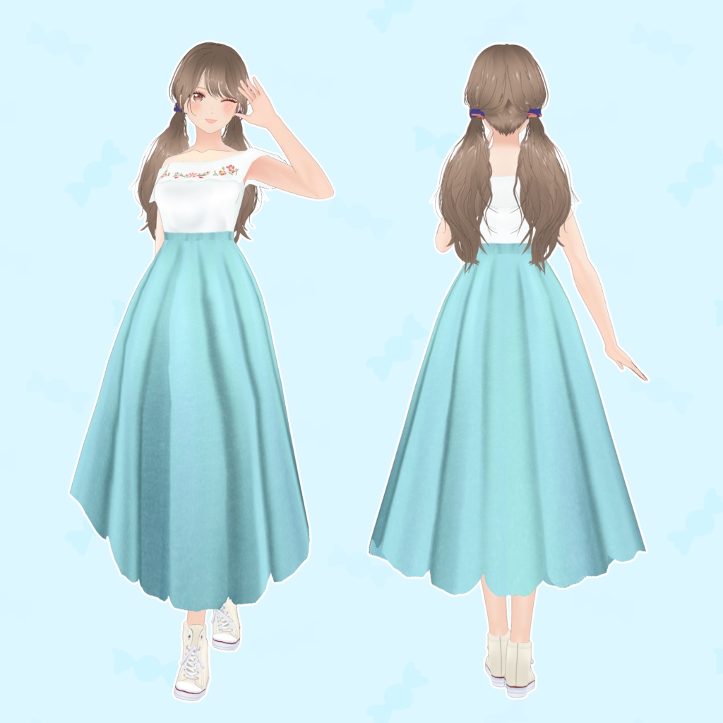 VRoid Hair presets & Outfit チルアウト -ChillOut-