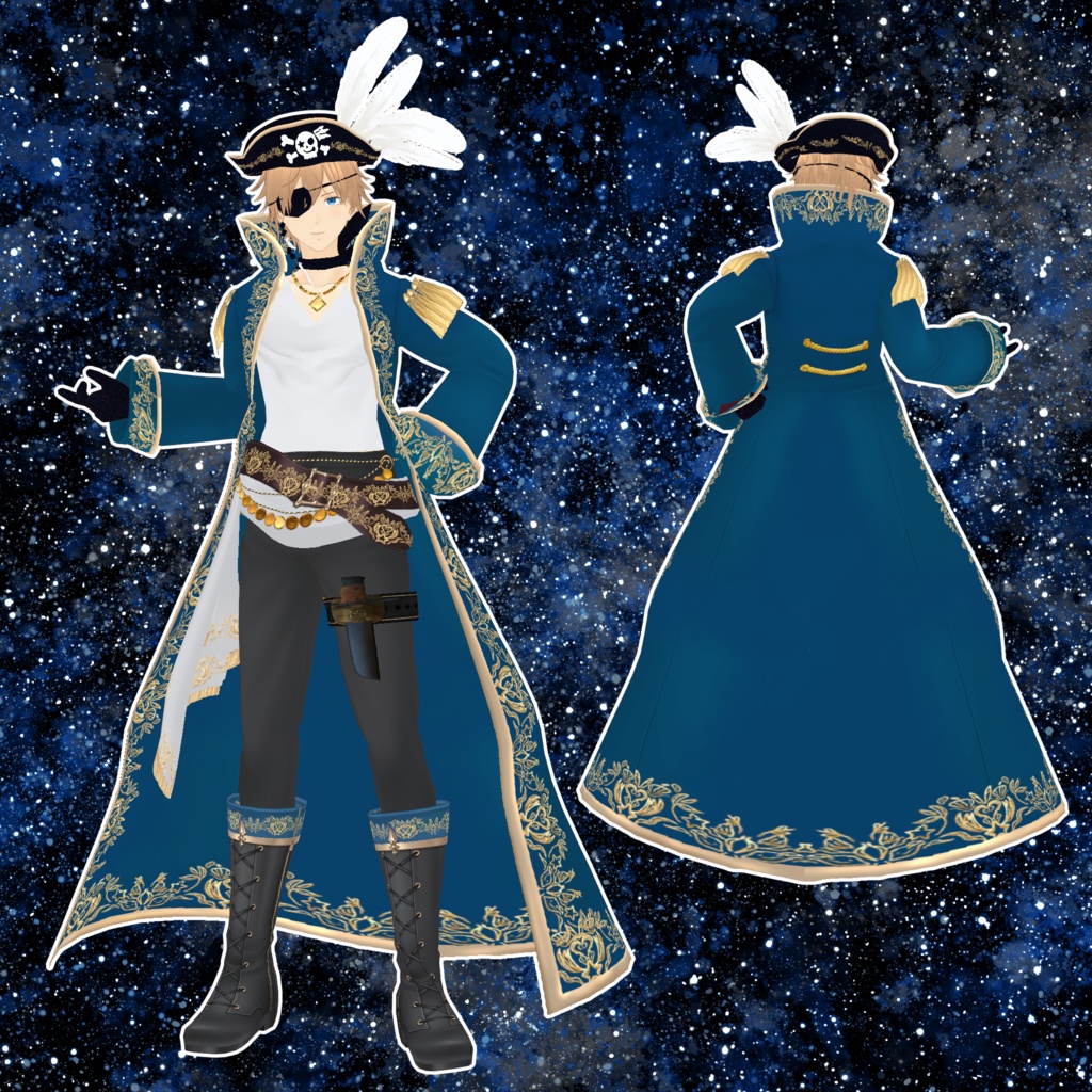 VRoid Model:「やんちゃ系男子 レン -Ren-」