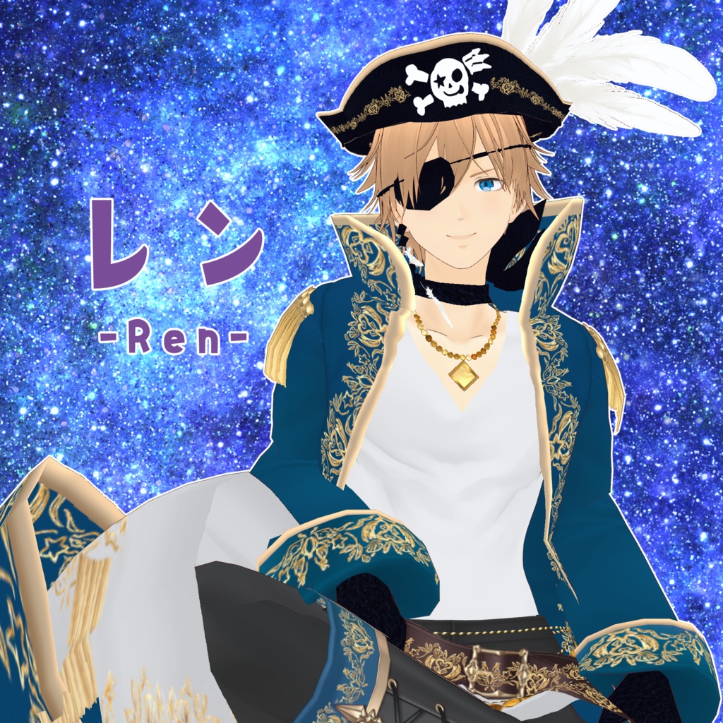 VRoid Model：「やんちゃ系男子 レン -Ren-」