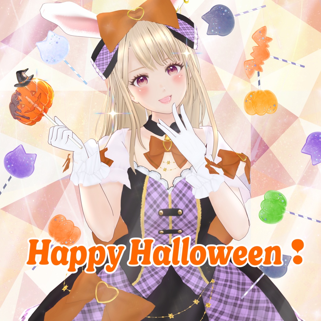 VRoid Hair Accessory & Clothes アイドルバニー