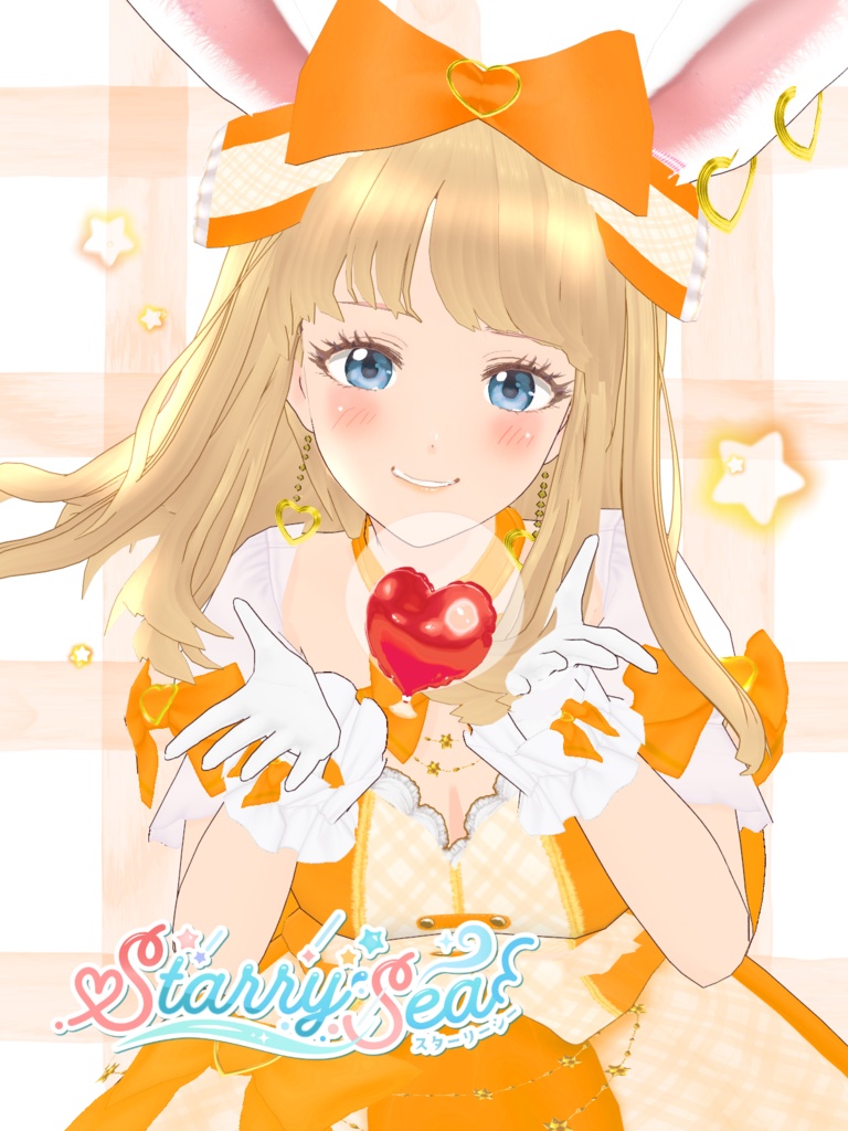 VRoid Hair Accessory & Clothes アイドルバニー