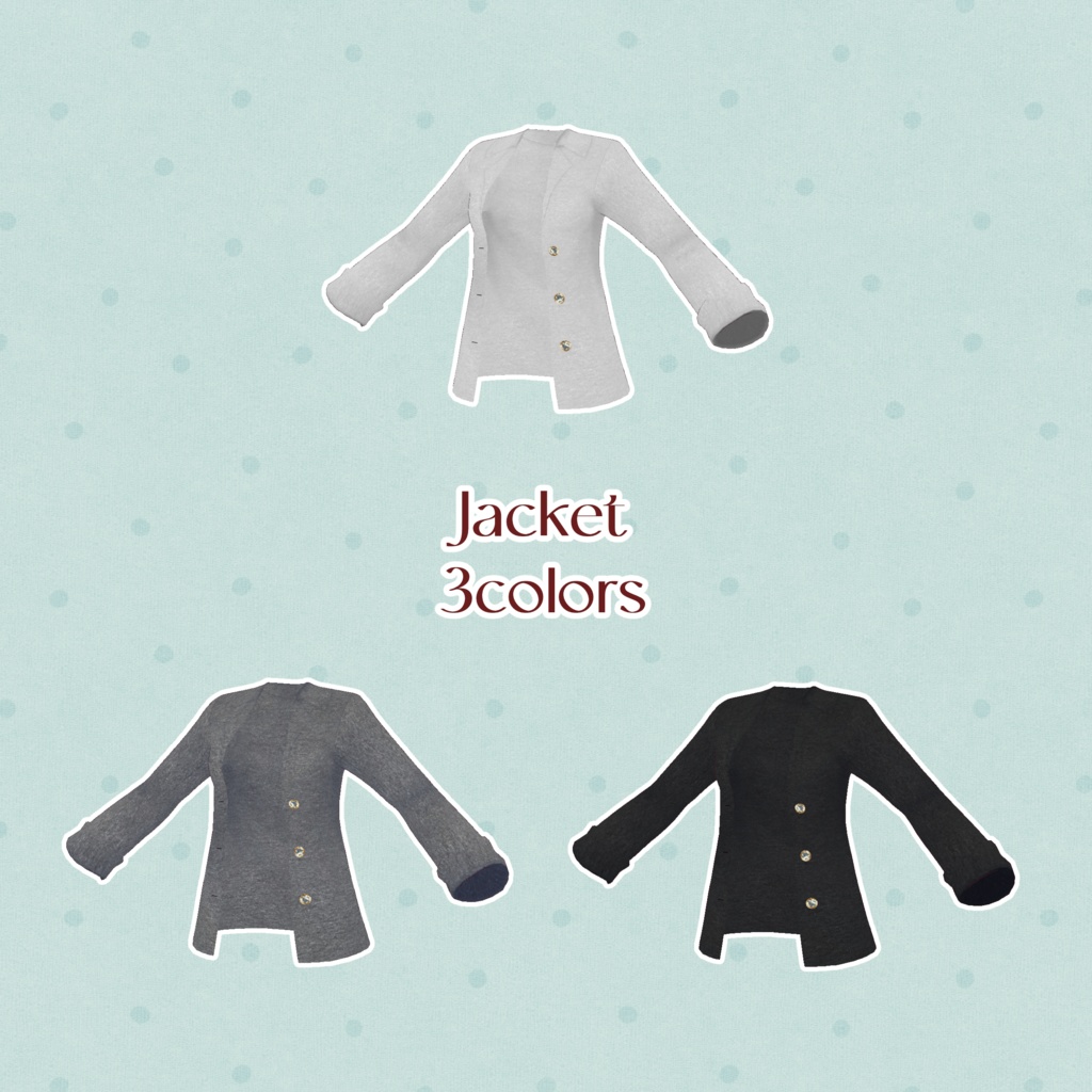 VRoid Clothes お仕事コーデセット