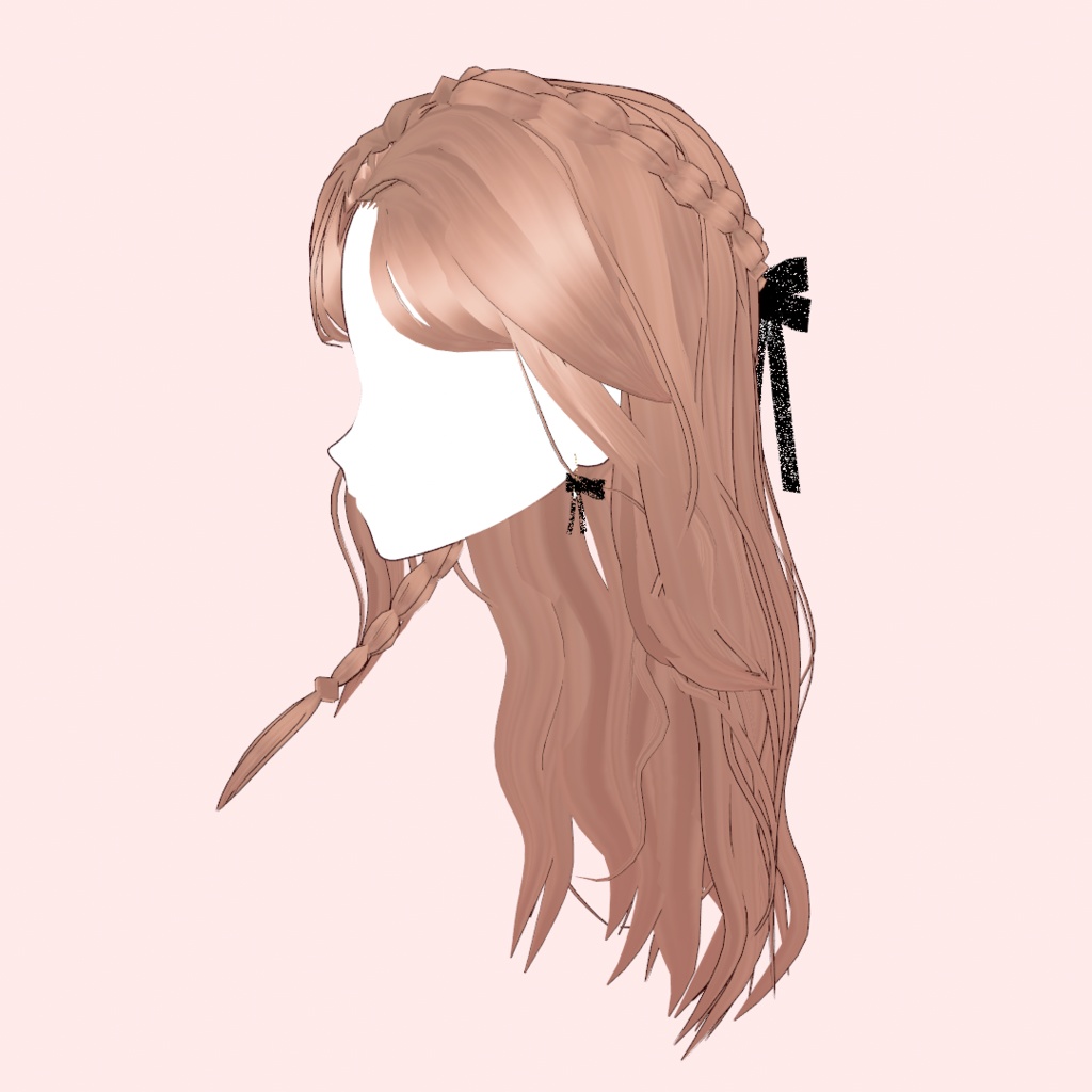 VRoid Hair presets 春風ウェーブ