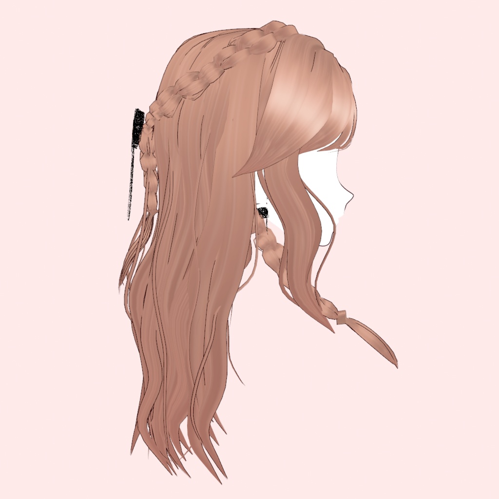 VRoid Hair presets 春風ウェーブ