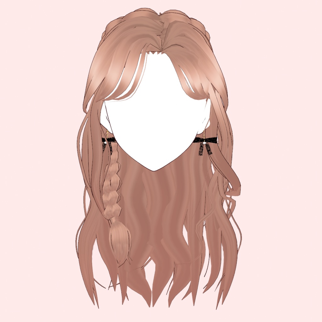 VRoid Hair presets 春風ウェーブ