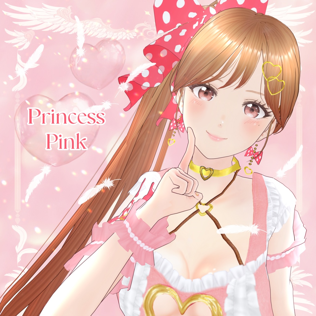 VRoid Hair Accessory & Clothes 渚のプリンセス ~Princess of the Beach~