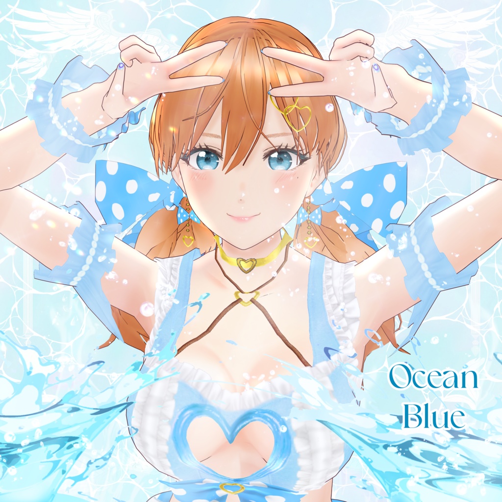 VRoid Hair Accessory & Clothes 渚のプリンセス ~Princess of the Beach~