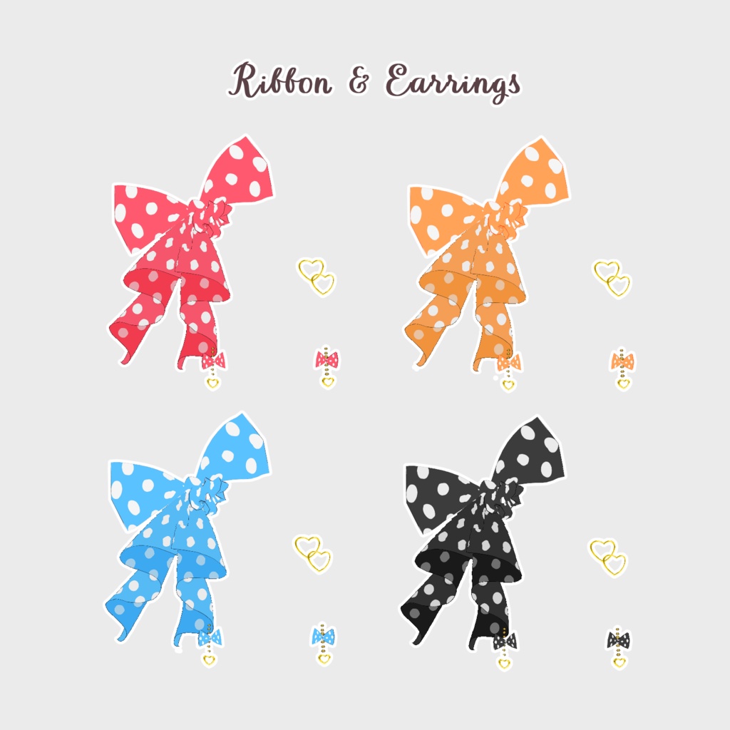 VRoid Hair Accessory & Clothes 渚のプリンセス ~Princess of the Beach~