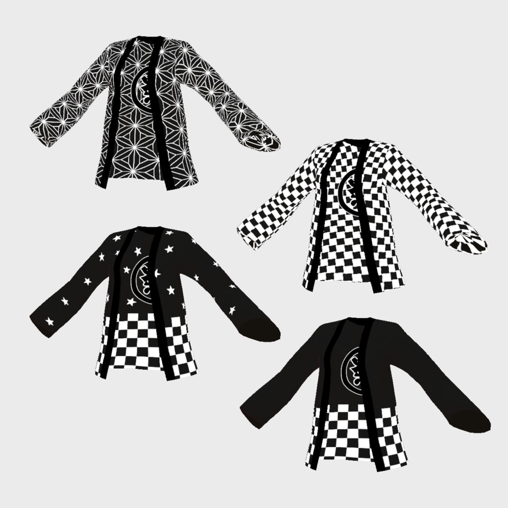 VRoid Hair Accessory & Clothes おまつりハッピー ~Happy Festival~