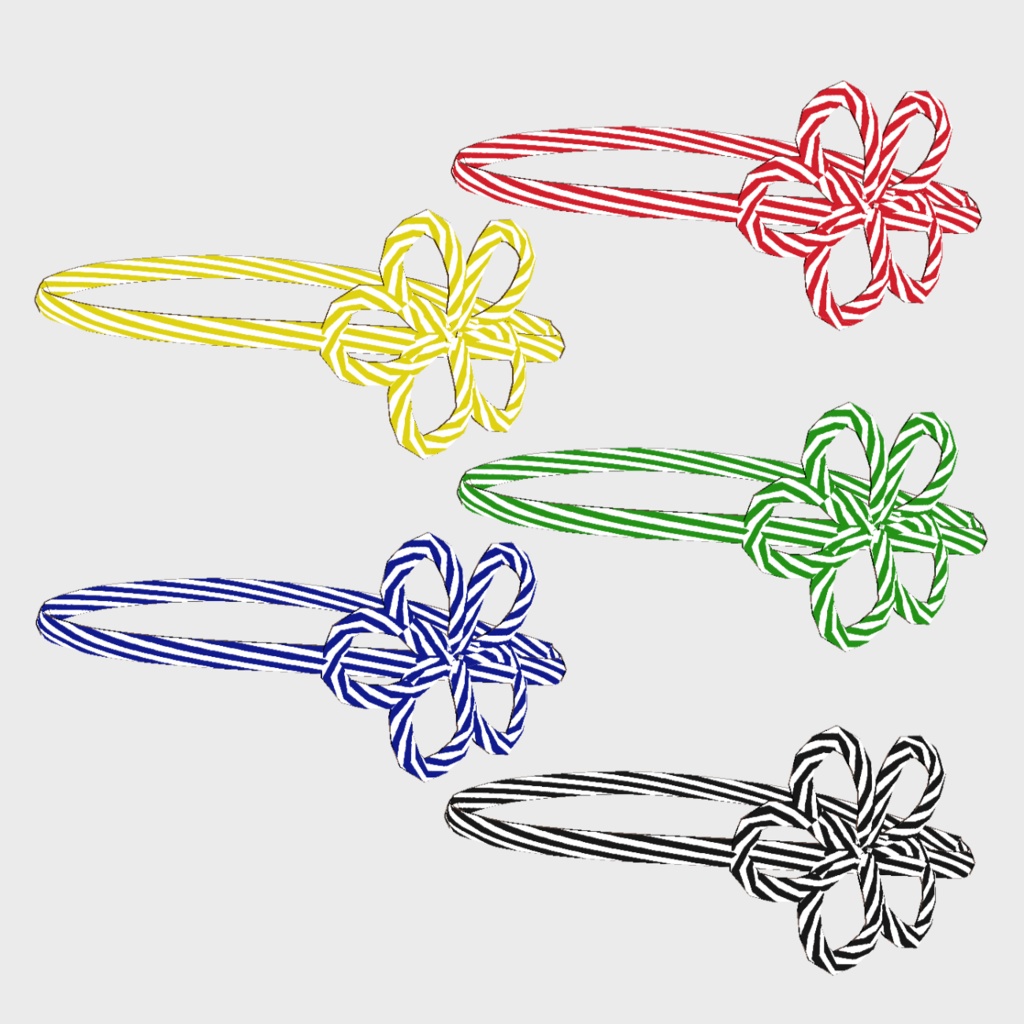 VRoid Hair Accessory & Clothes おまつりハッピー ~Happy Festival~