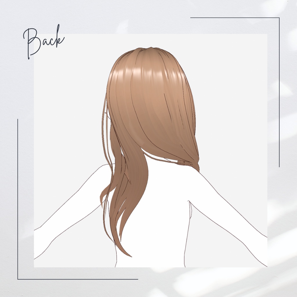 VRoid Hair presets オトナっぽワンサイドヘア