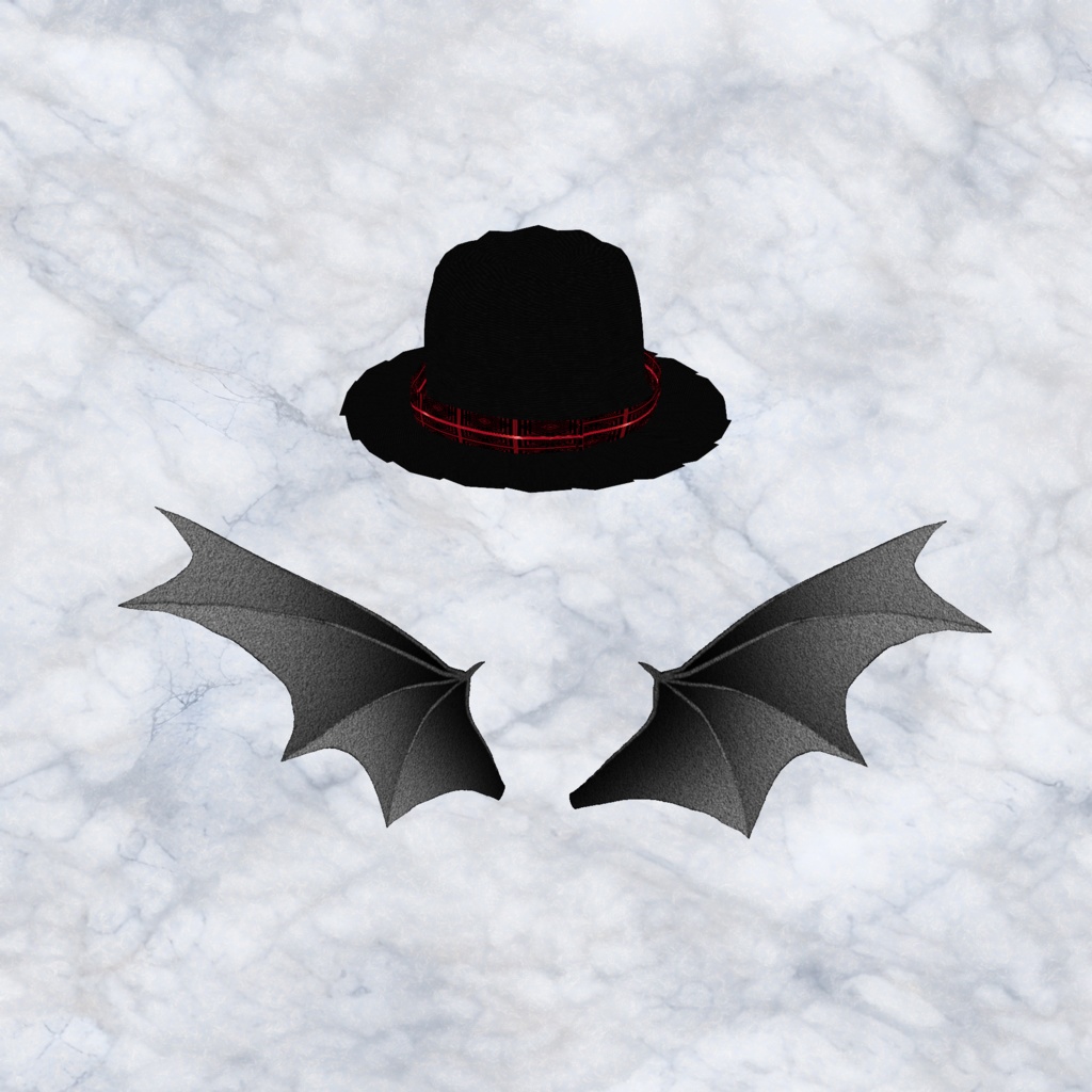 VRoid Hair Accessory & Clothes 『夜ノ宴』