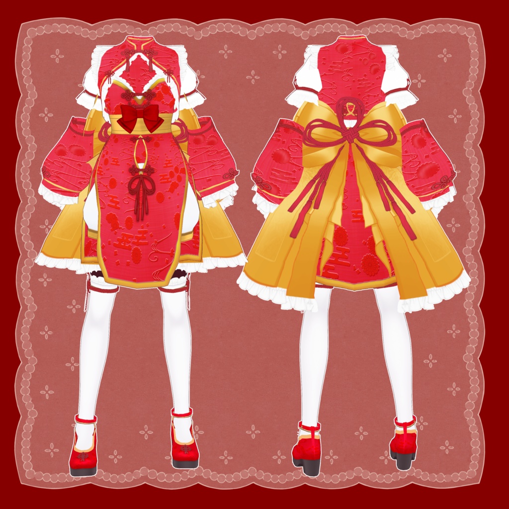 VRoid Clothes 「綺羅星 -Kiraboshi-」8color