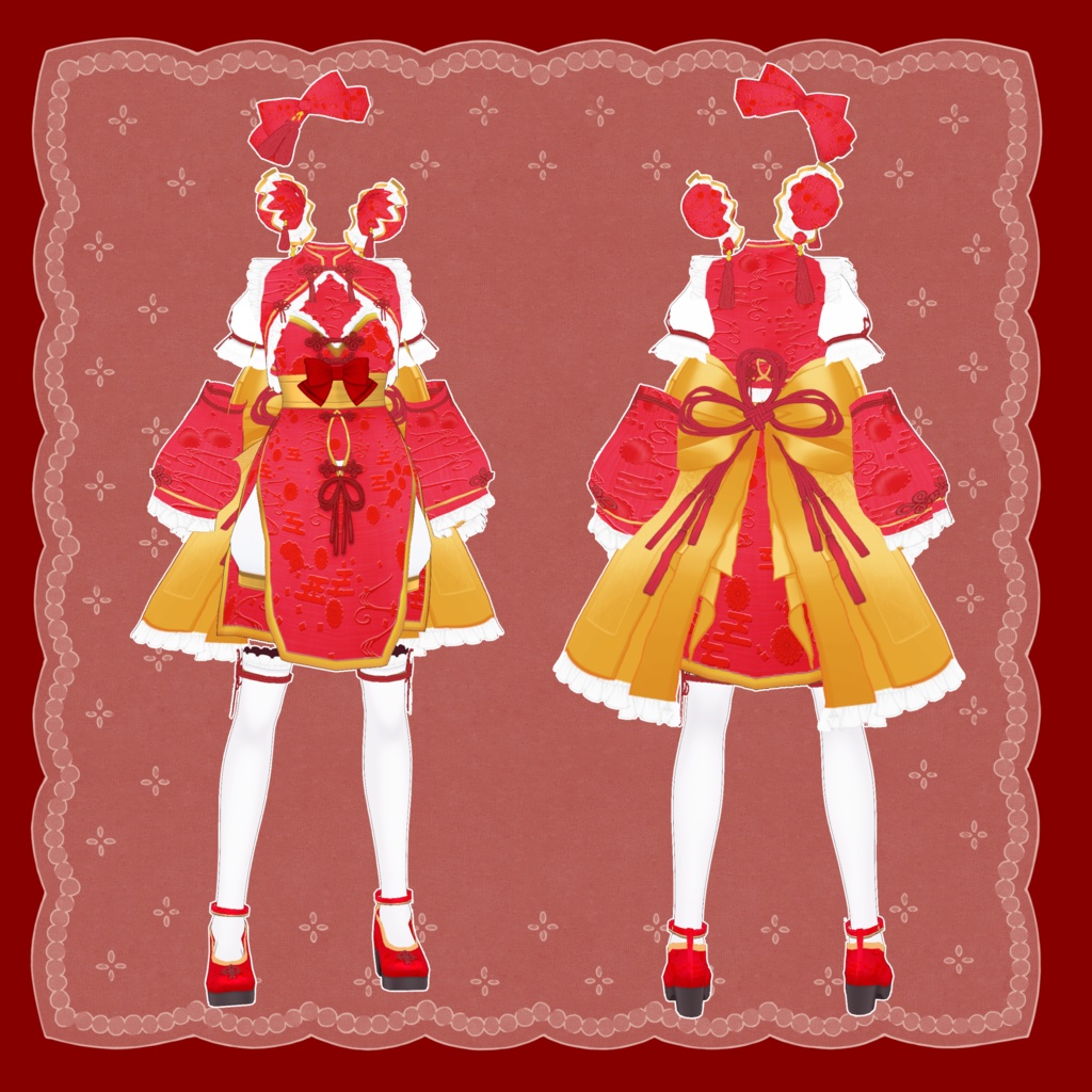 VRoid Clothes 「綺羅星 -Kiraboshi-」8color