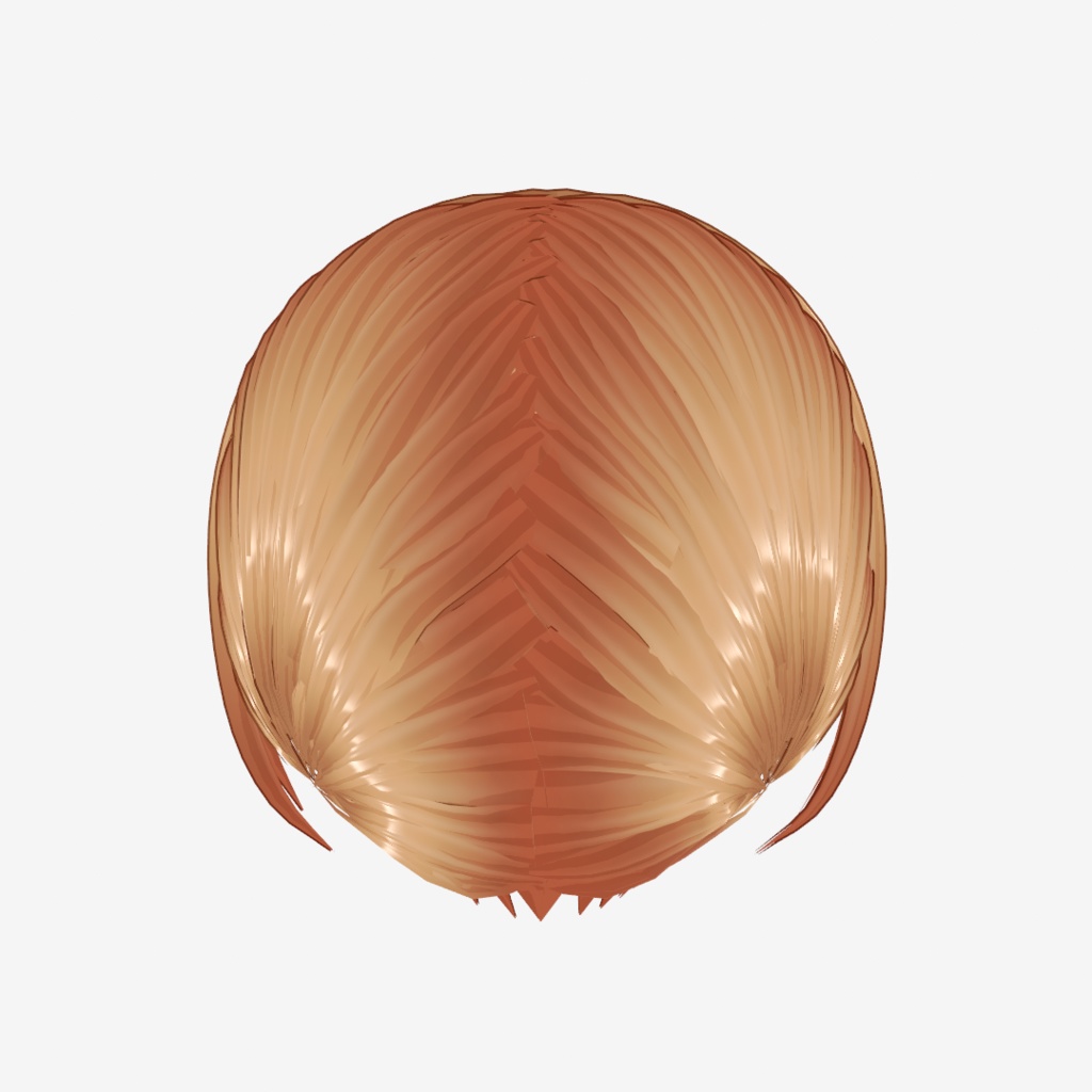 VRoid Hair presets お団子ヘア向けまとめ髪