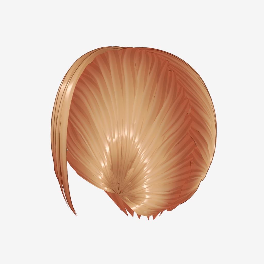 VRoid Hair presets お団子ヘア向けまとめ髪