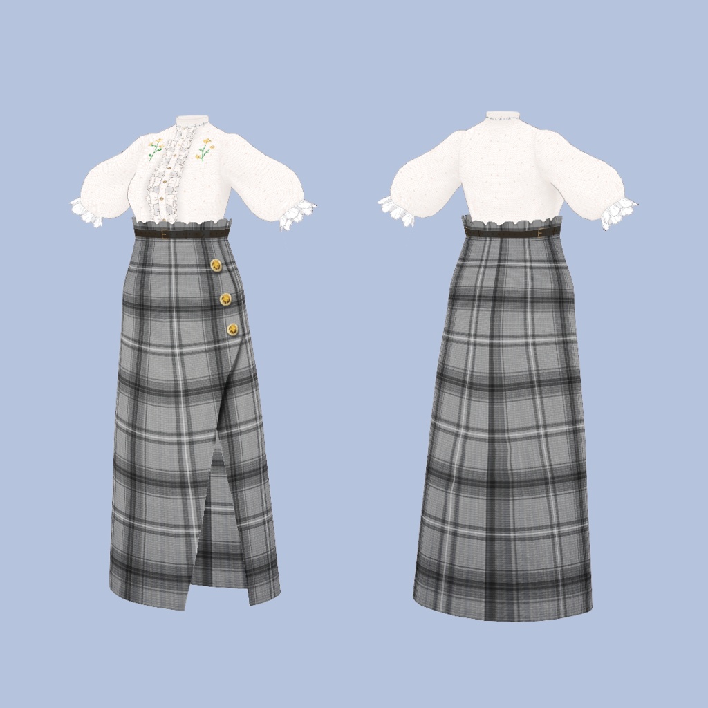 VRoid Clothes 春夏秋冬セットアップ