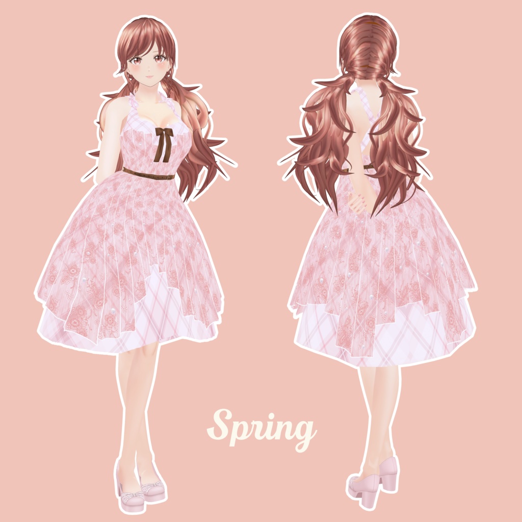 VRoid Clothes 春夏秋冬セットアップ