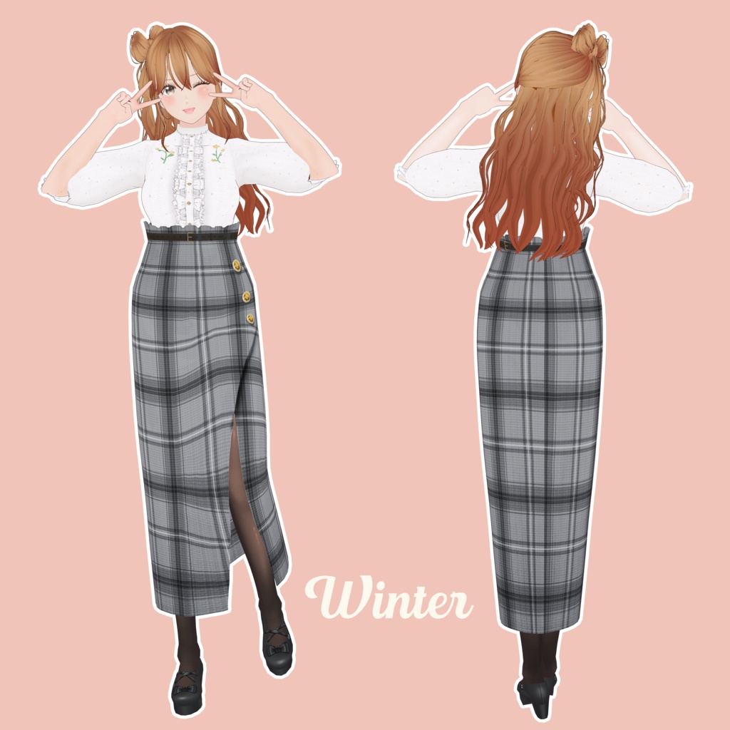 VRoid Clothes 春夏秋冬セットアップ