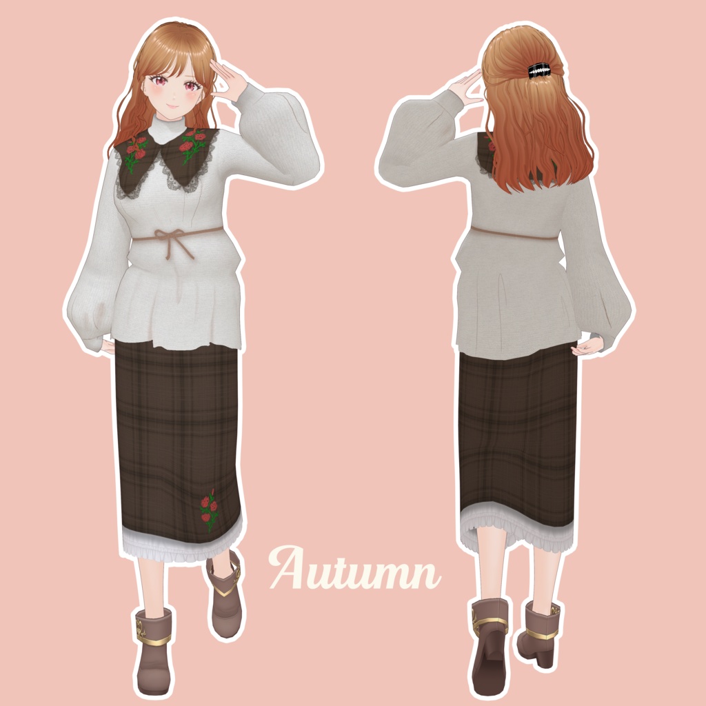 VRoid Clothes 春夏秋冬セットアップ