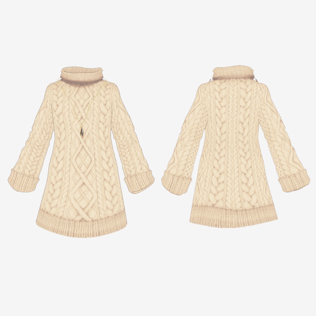 VRoid Clothes セーターワンピ