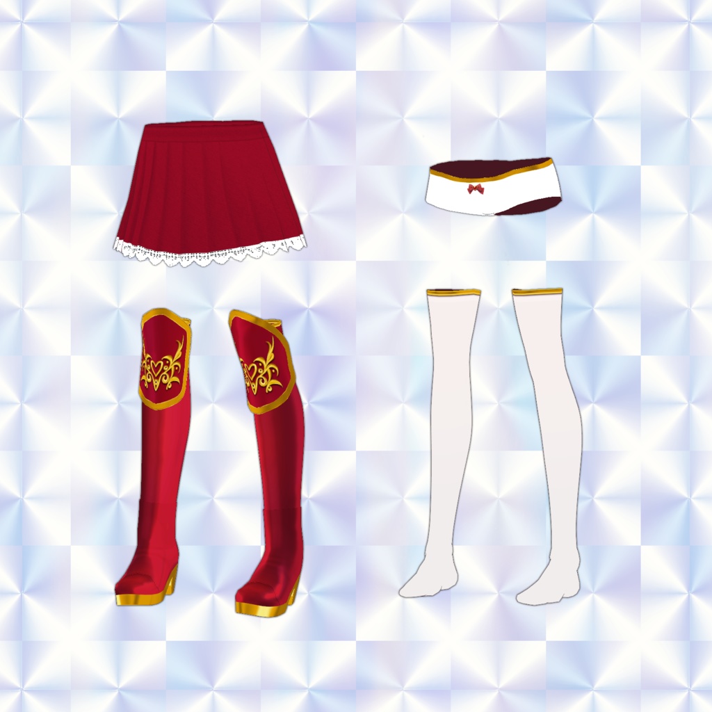 VRoid Clothes 「-Luminous Hearts-」