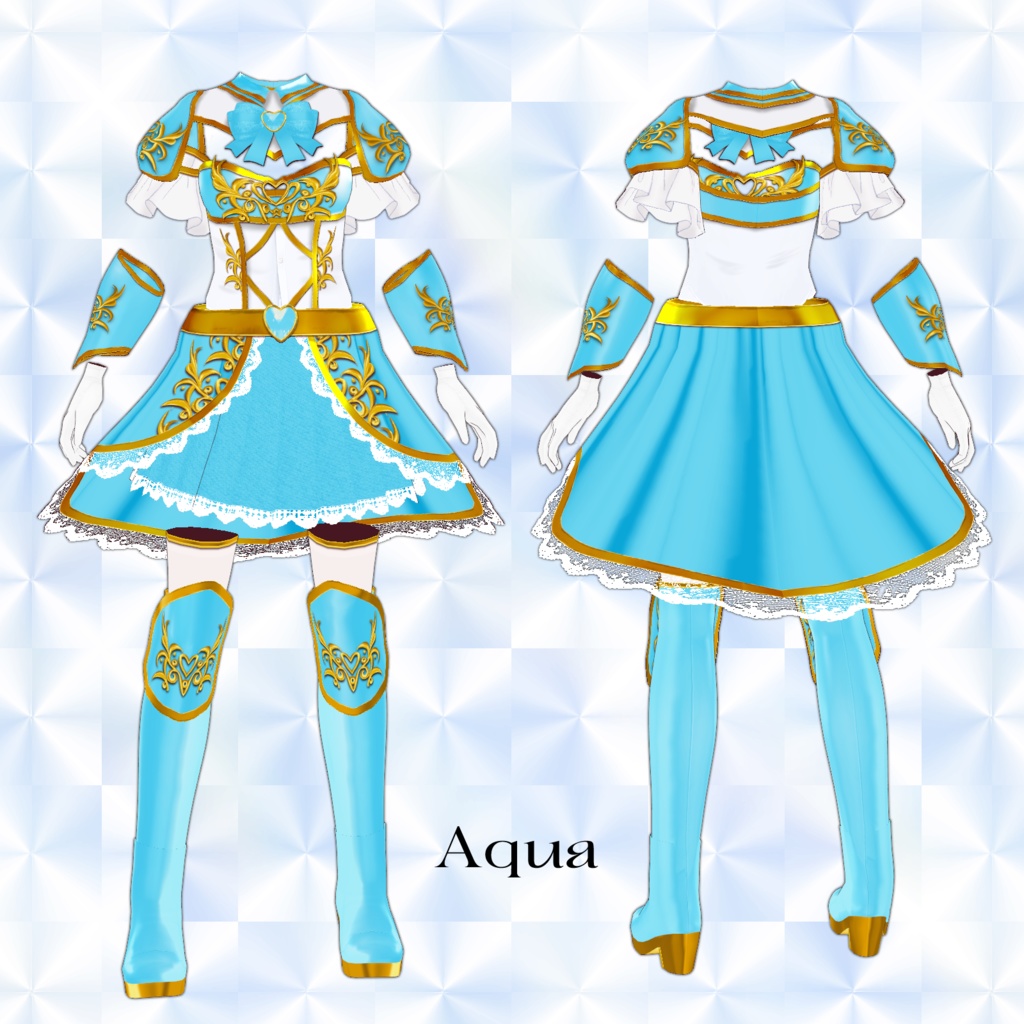 VRoid Clothes 「-Luminous Hearts-」