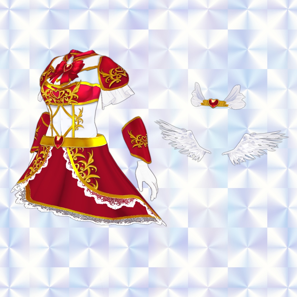 VRoid Clothes 「-Luminous Hearts-」