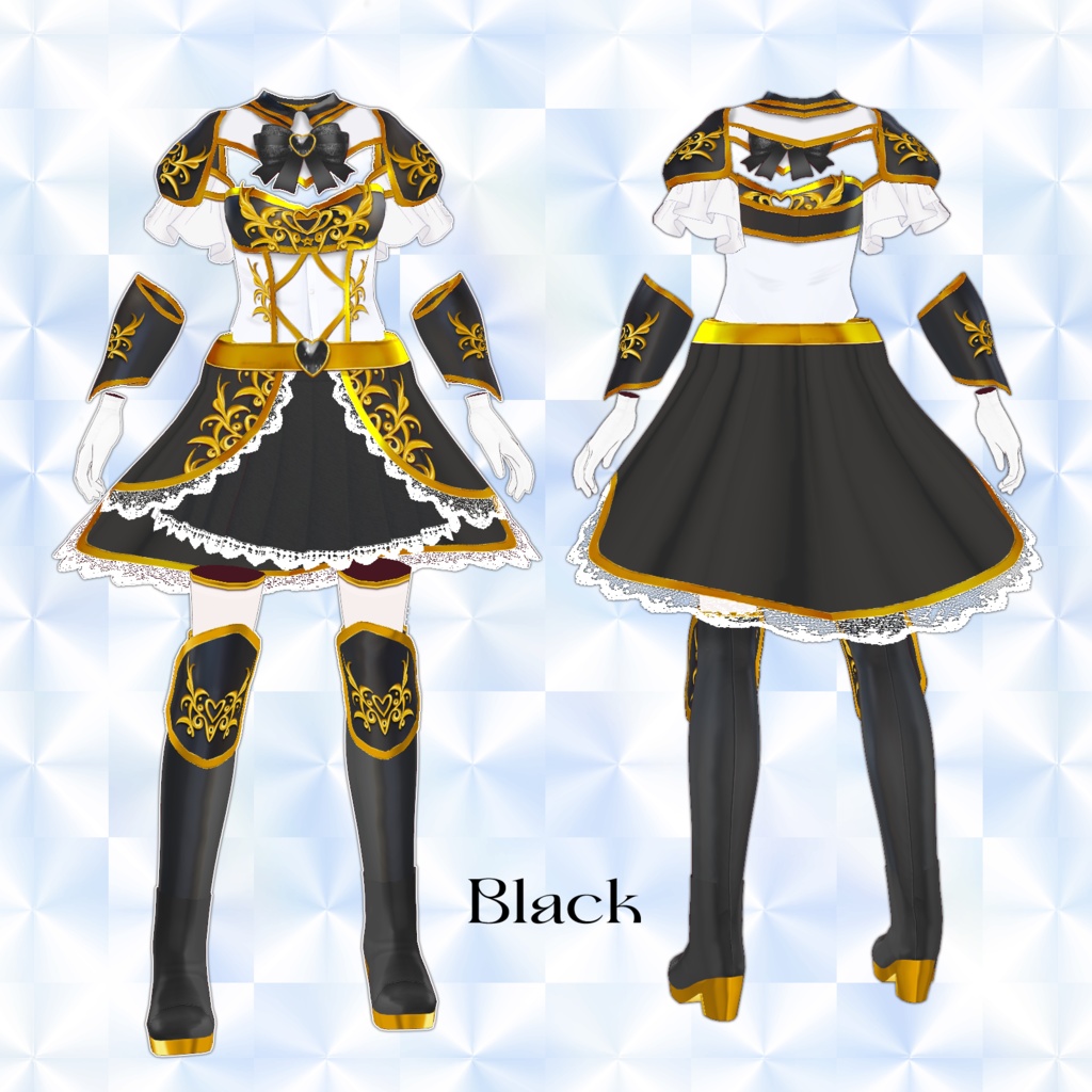 VRoid Clothes 「-Luminous Hearts-」