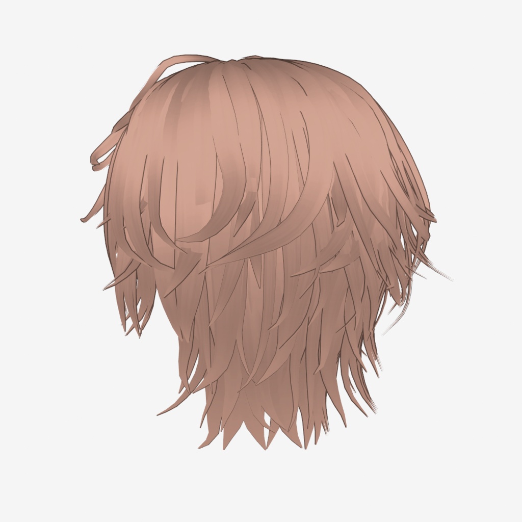 VRoid Hair customitem 束感ネオウルフ