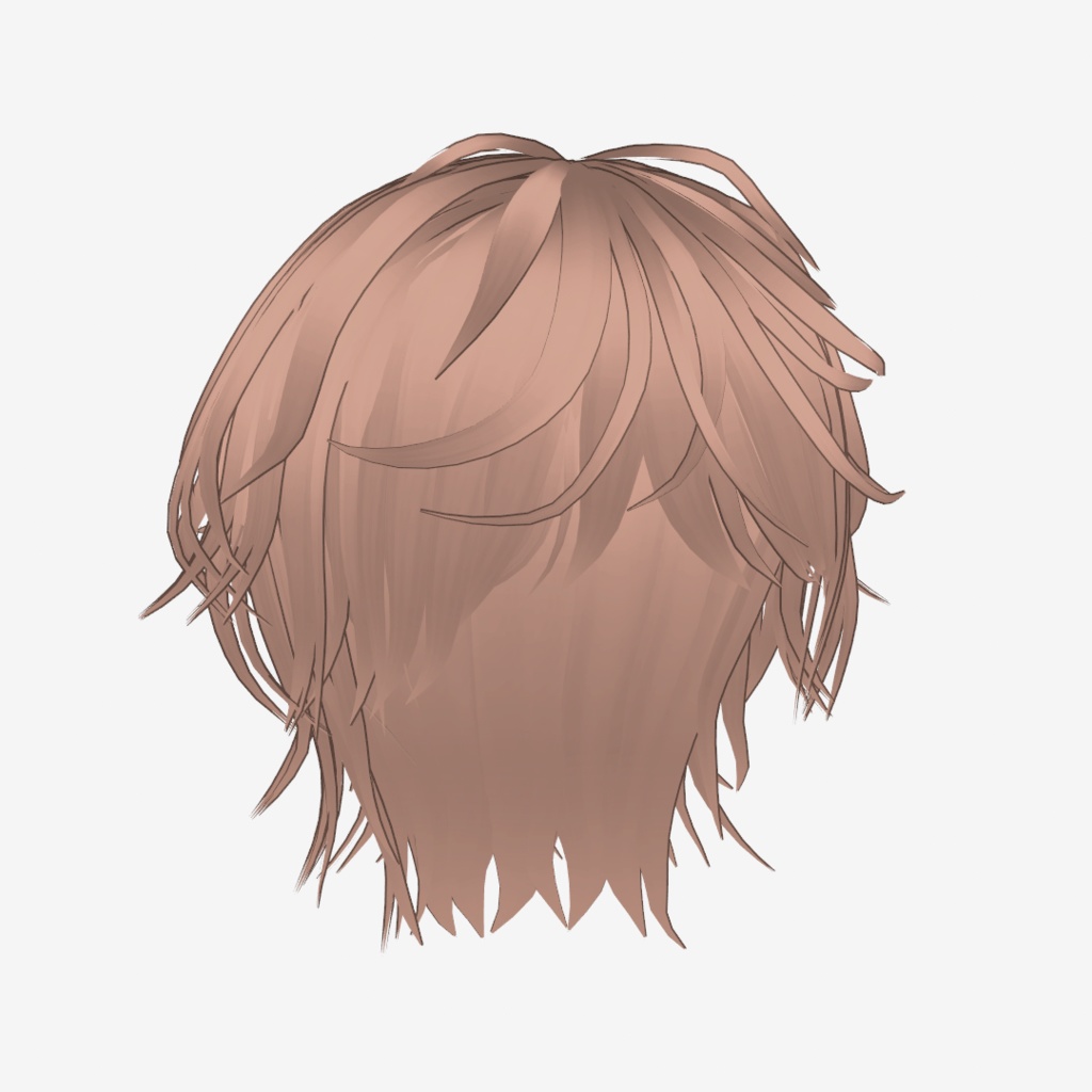 VRoid Hair customitem 束感ネオウルフ