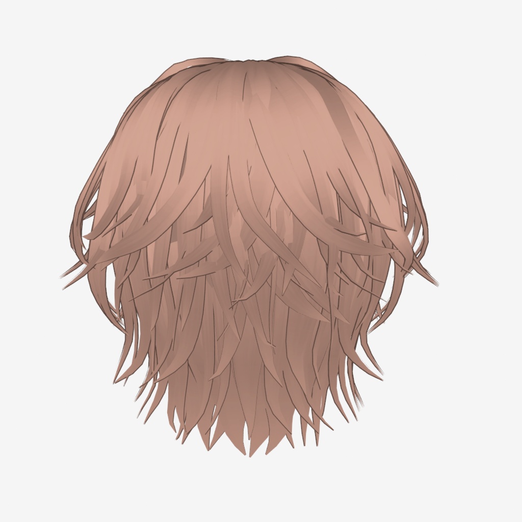 VRoid Hair customitem 束感ネオウルフ