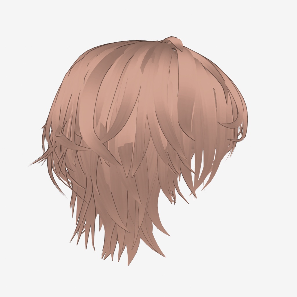 VRoid Hair customitem 束感ネオウルフ