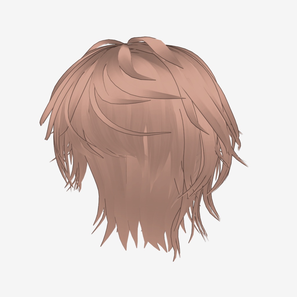 VRoid Hair customitem 束感ネオウルフ