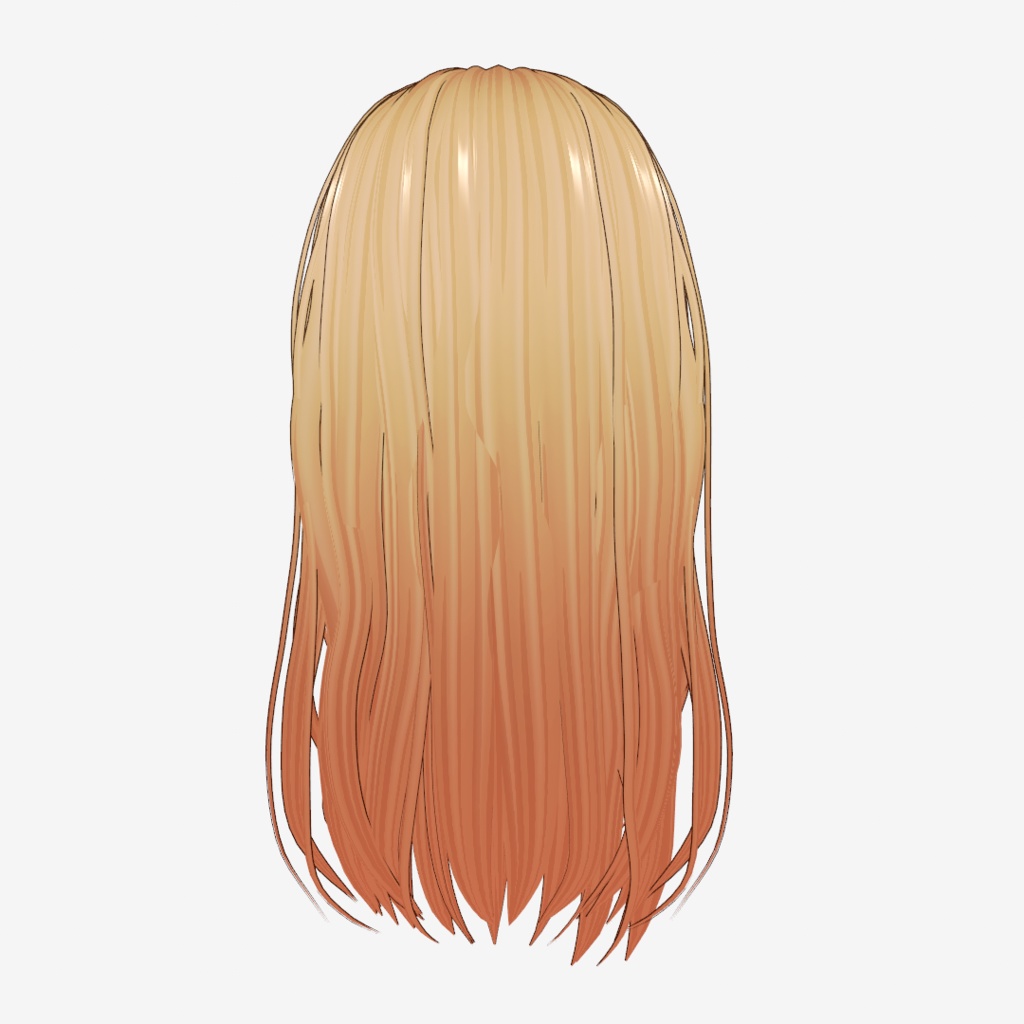 VRoid Hair customitem 贅沢ロング ーLuxe Longー